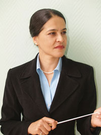 Conductor Sabrie Bekirova